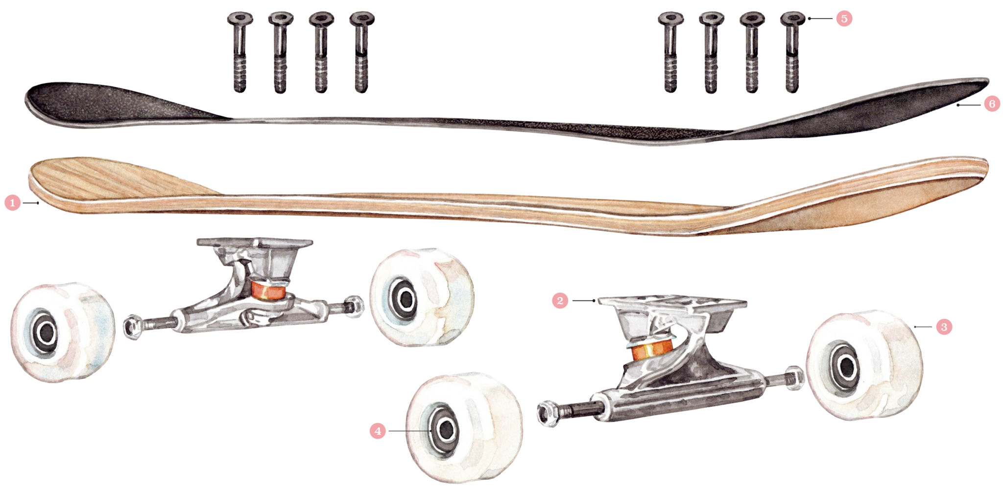 数回使用　ポーラースケート　コンプリート　LURPIV スケボーBONES ポーラースケート コンプリート LURPIV BONES スケートボード