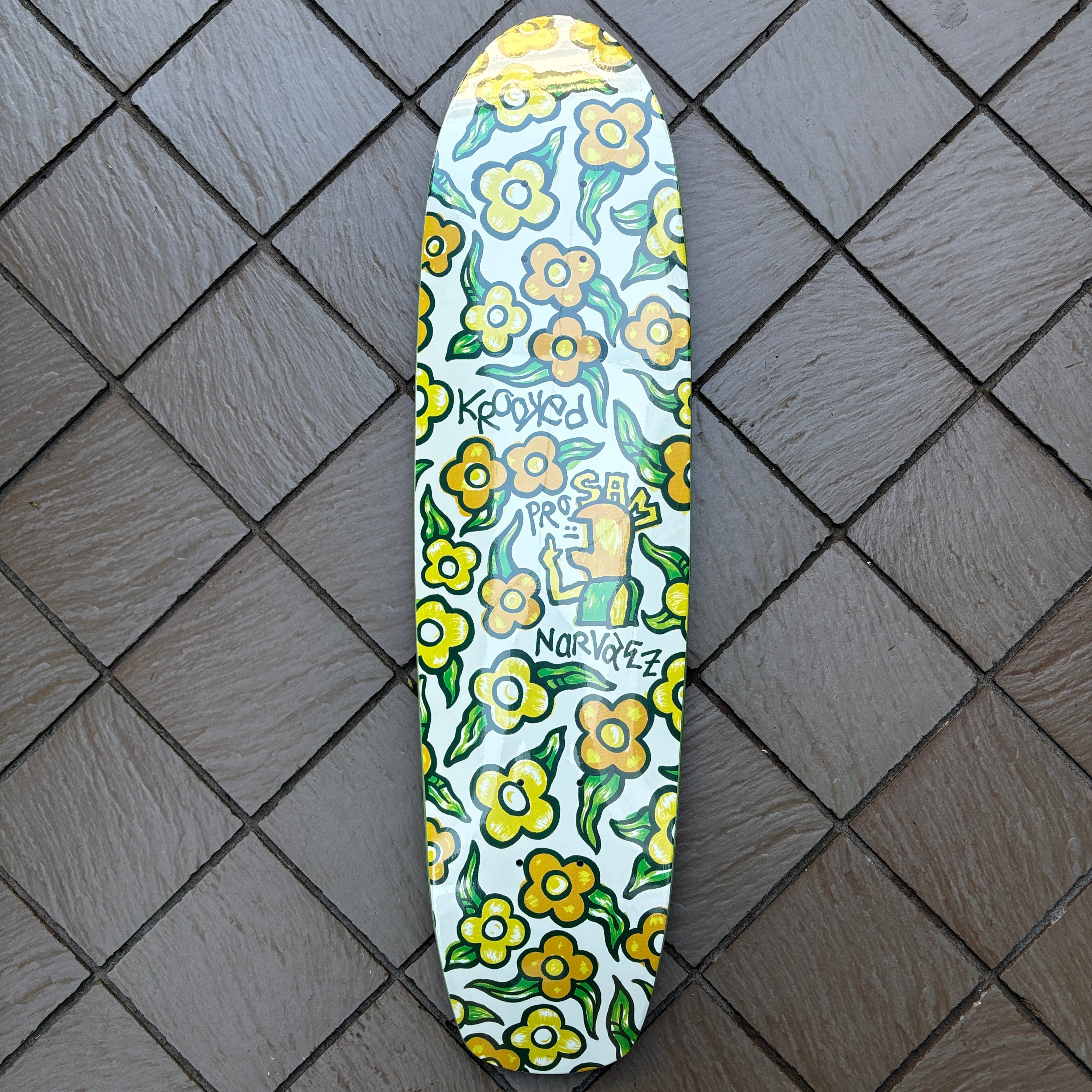 KROOKED] SAM NARVAEZ FLOWER ZINGER - 7.75