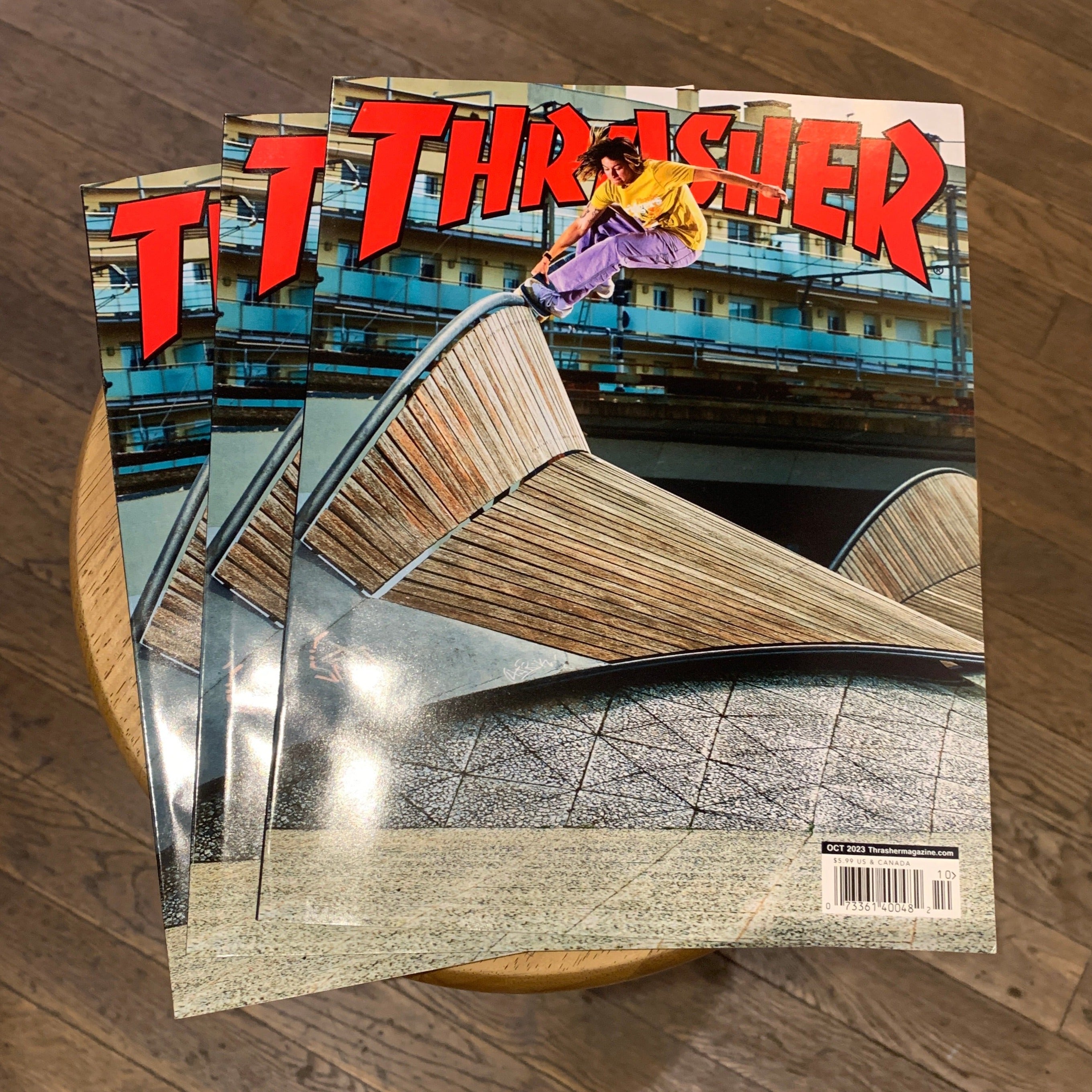 THRASHER MAGAZINE] OCTOBER 2023 issue #519 NORA VASCONCELLOS x