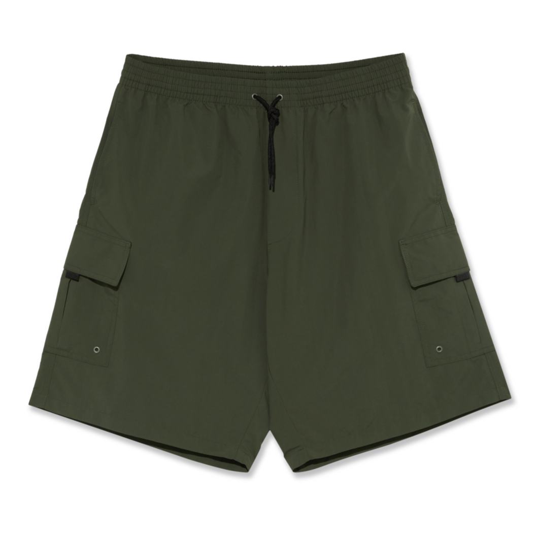 [POLAR SKATE CO.] Utility Swim Shorts - Dark Olive