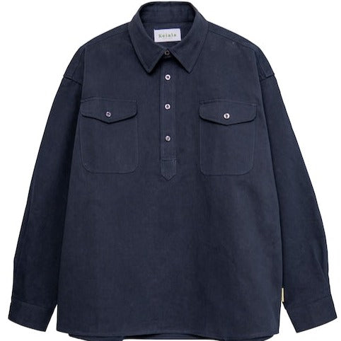 [Keiala Daily Wear] Pullover shirts - NAVY