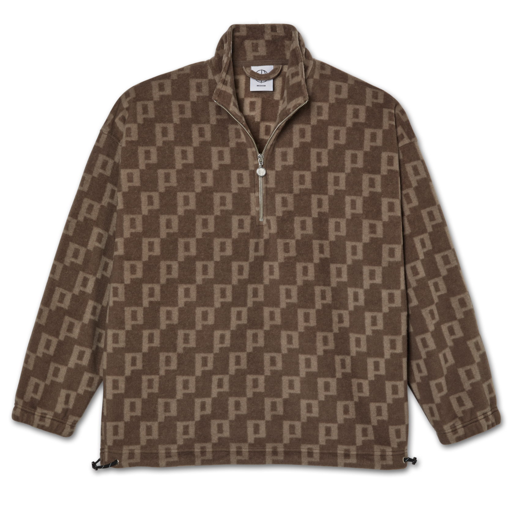 [POLAR SKATE CO.] P Fleece Pullover - Light Brown