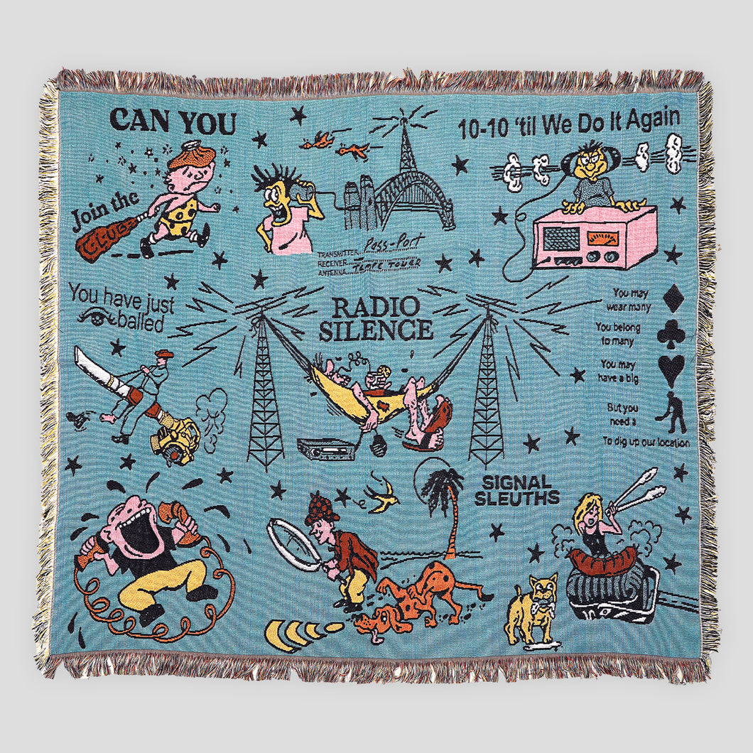 [PASS~PORT] Eyeball Throw Rug - Multi (150cm x 122cm)