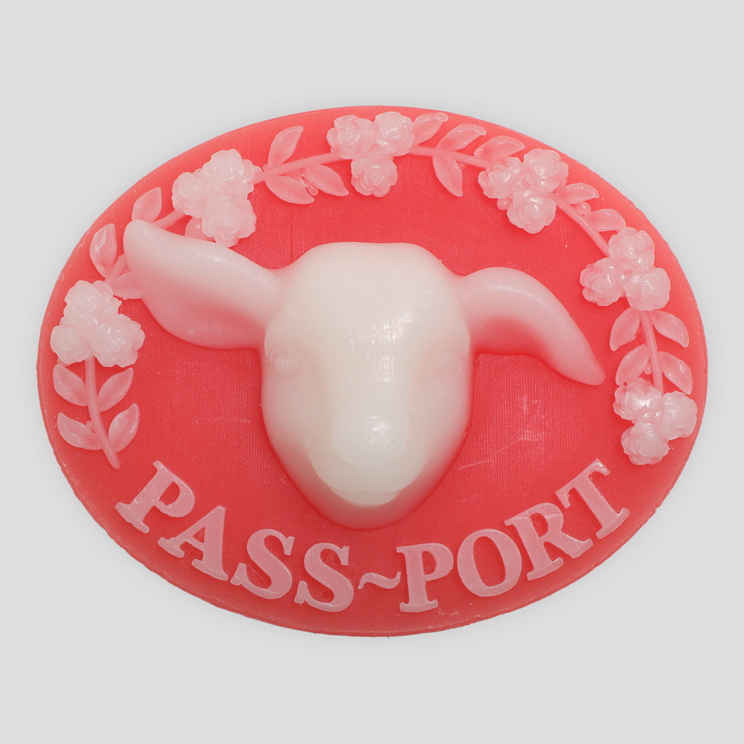 [PASS~PORT] Soap Bar Wax - Red