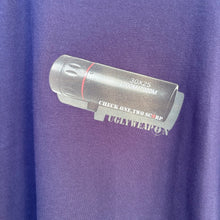 画像をギャラリービューアに読み込む, [UGLY WEAPON] CHECK ONE TWO TEE - NAVY
