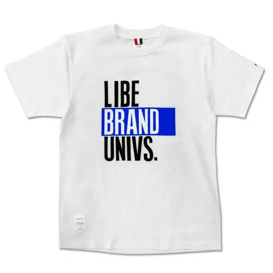 [LIBE BRAND UNIVS.] NEW BLUE HEARTS TEE - WHITE
