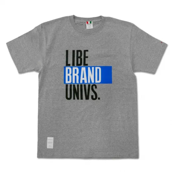 [LIBE BRAND UNIVS.] NEW BLUE HEARTS TEE - GREY