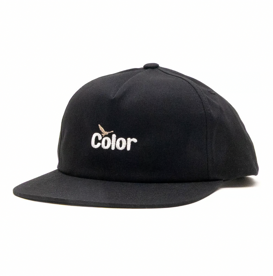 [COLOR COMMUNICATIONS] WAWA OWL EMB UNSTRUCTURED - BLACK
