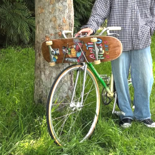KMRD&CO.] 自転車用スケボーラック”カシャーン” – RIVERBIRCH SKATESHOP