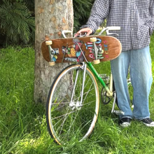 画像をギャラリービューアに読み込む, [KMRD&amp;CO.] 自転車用スケボーラック”カシャーン”
