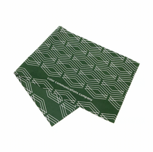 画像をギャラリービューアに読み込む, [COLOR COMMUNICATIONS] TENUGUI 3C DIAMONDS PATTERN - GREEN
