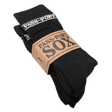 画像をギャラリービューアに読み込む, [PASS~PORT] Hi Sox 3 Pack - Black
