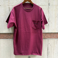 画像をギャラリービューアに読み込む, [RIVERBIRCH] “FISH” DAISUKE MURAI DESIGN POCKET T SHIRTS - BURGUNDY
