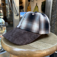 画像をギャラリービューアに読み込む, [VICTORIA.HK] PLAID QH LOGO CAP - BROWN
