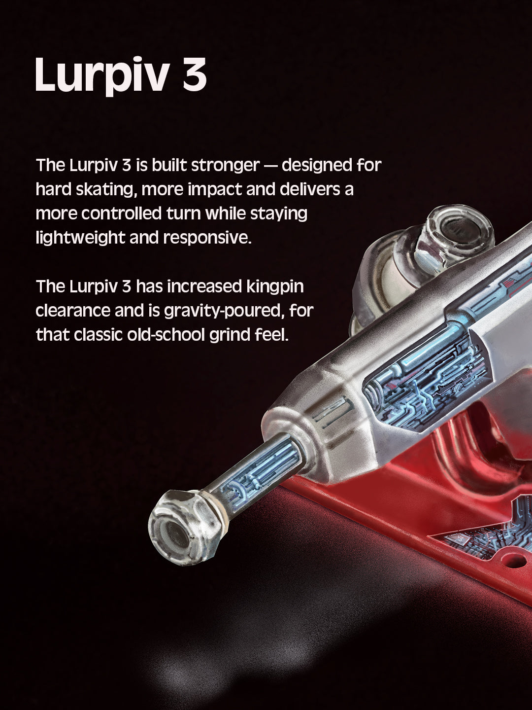 LURPIV TRUCK] Lurpiv 3 Solid – RIVERBIRCH SKATESHOP