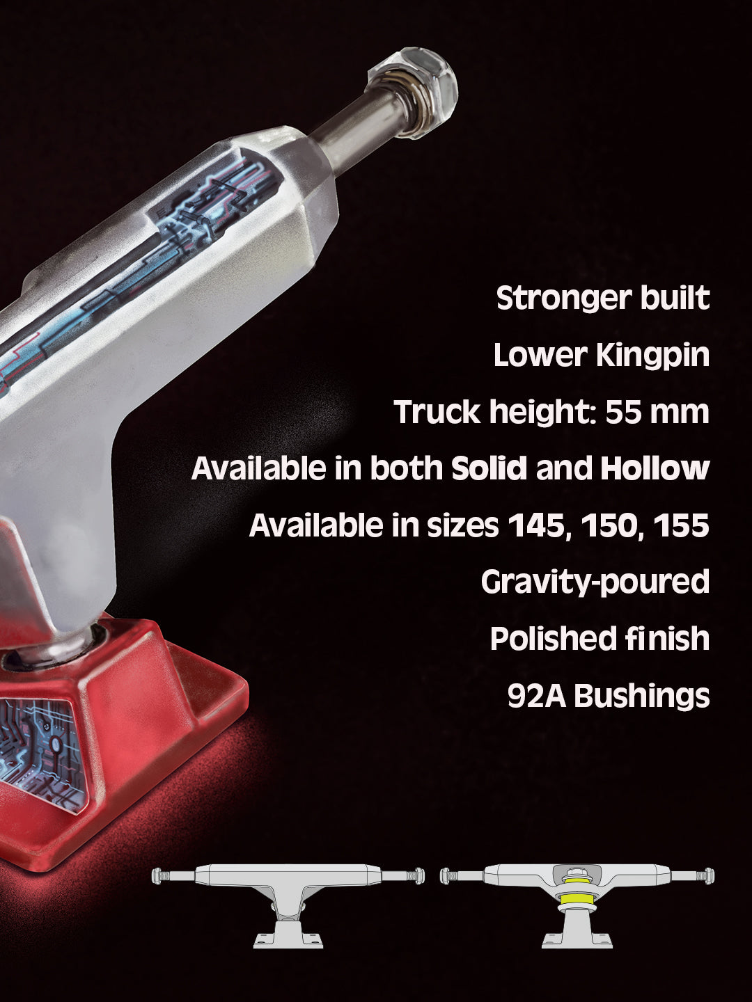 LURPIV TRUCK] Lurpiv 3 Solid – RIVERBIRCH SKATESHOP