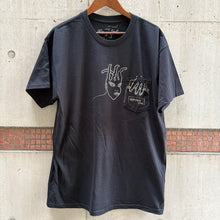 画像をギャラリービューアに読み込む, [RIVERBIRCH] “RIVERBIRCH 5th” AKIRA FUKUI DESIGN POCKET T SHIRTS - BLACK

