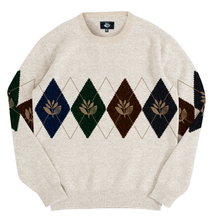 画像をギャラリービューアに読み込む, [MAGENTA] ACADEMY KNIT CREWNECK - Natural
