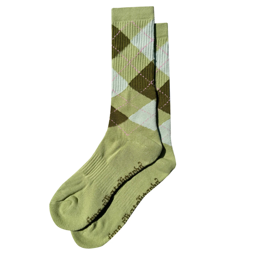 [FROG] Argyle Socks - Green