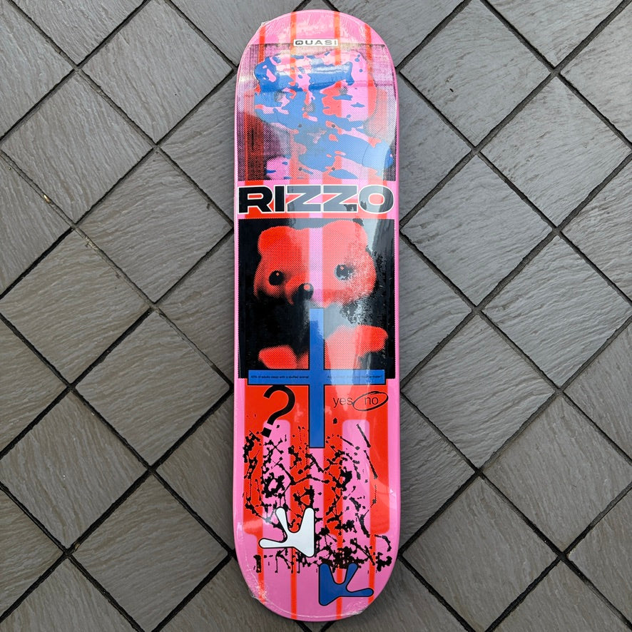 QUASI] RIZZO 'STUFFIE' - 8.125” x 31.75” – RIVERBIRCH SKATESHOP