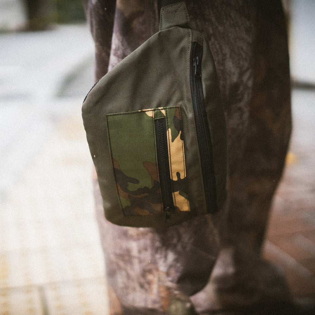 [COCKROACH] GOKI-TEX CAMO POCKET POACH - OLIVE