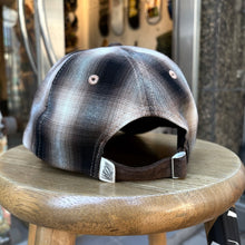 画像をギャラリービューアに読み込む, [VICTORIA.HK] PLAID QH LOGO CAP - BROWN
