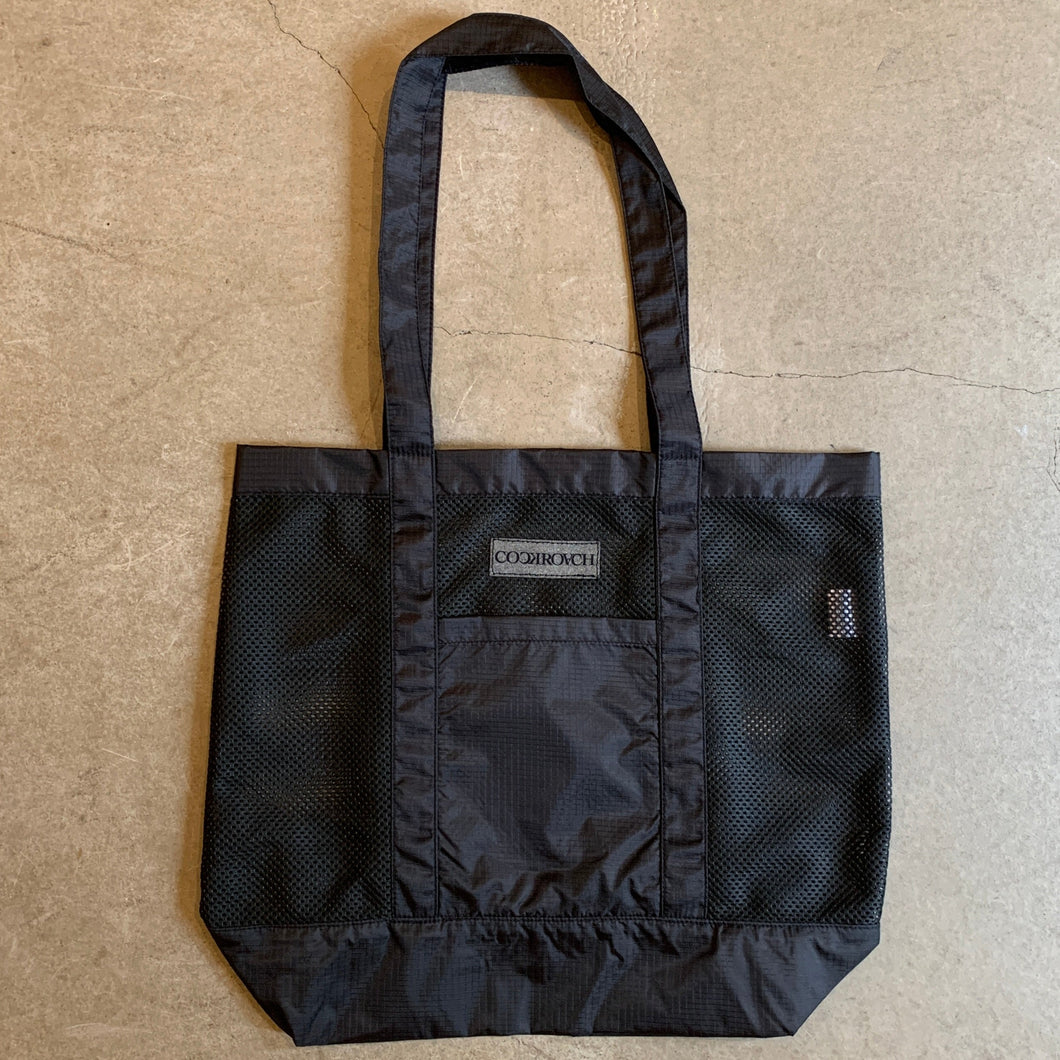 [COCKROACH] “SUMMER PARTY” MESH TOTE - BLACK