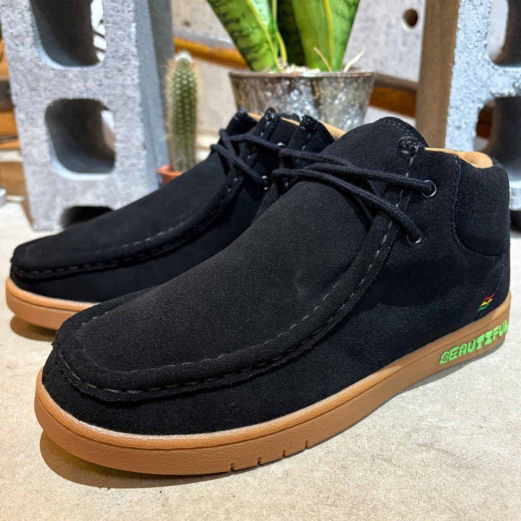 [BEAUTIFUL PLANET] CATALYST 2 - black suede / gum sole