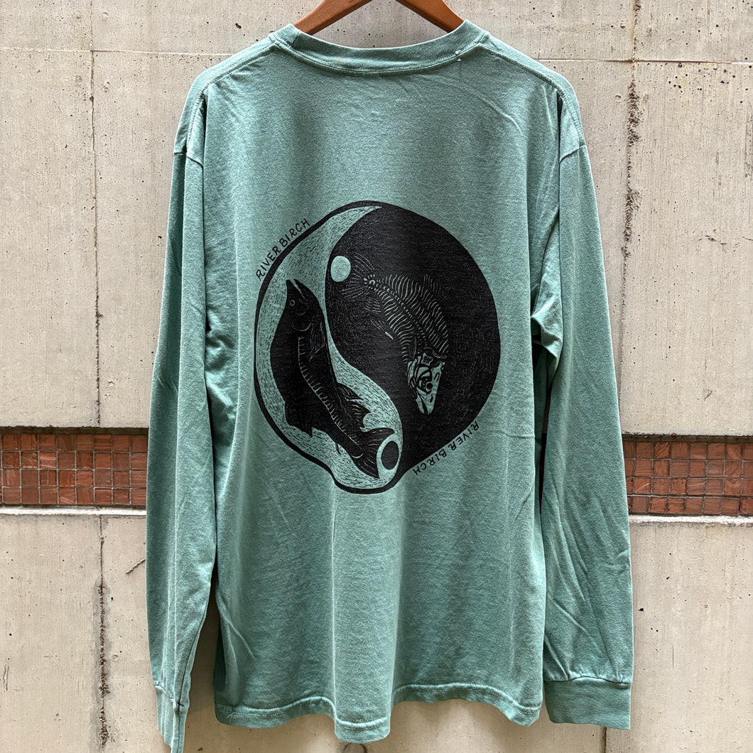 [RIVERBIRCH] “DAISUKE MURAI” LONG SLEEVE T - LIGHT GREEN