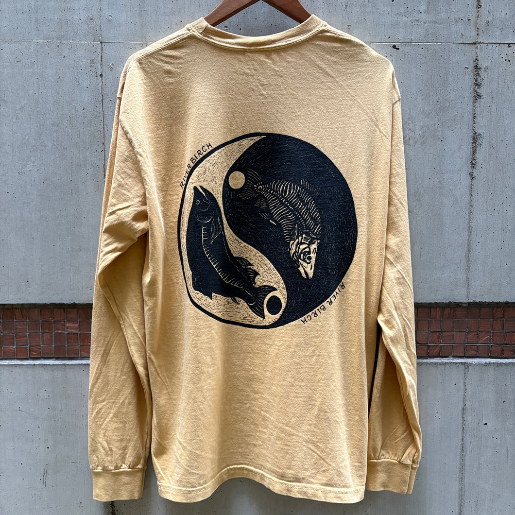 [RIVERBIRCH] “DAISUKE MURAI” LONG SLEEVE T - MASTARD