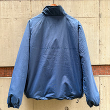 画像をギャラリービューアに読み込む, [COLOR COMMUNICATIONS] JACKET / DRIP EMB NYLON BOA REVERSIBLE - NAVY
