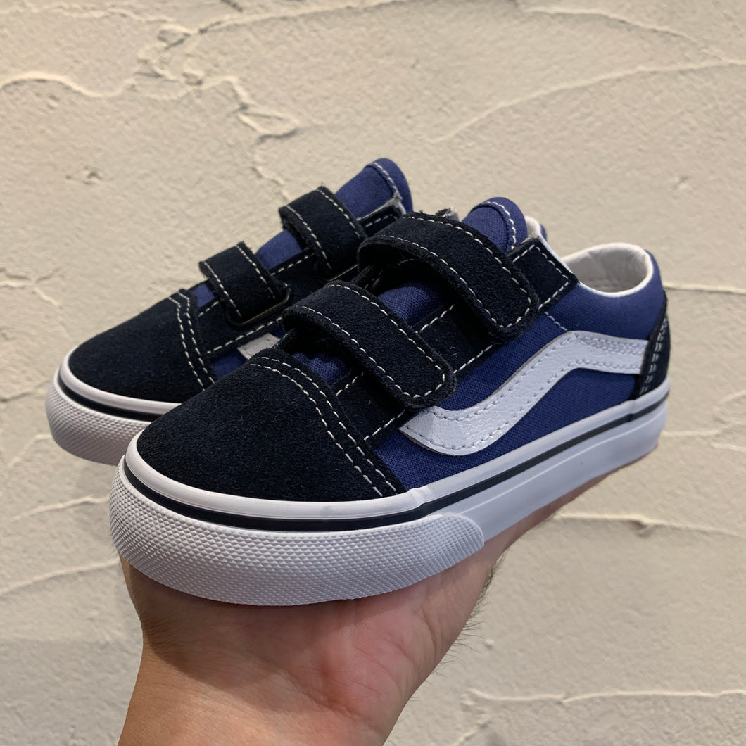 [VANS] KIDS OLD SKOOL V - NAVY