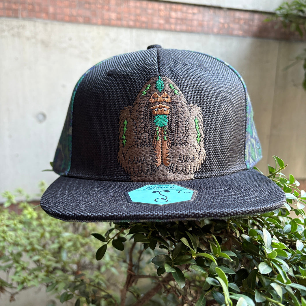 [BEAUTIFUL PLANET] BIG FOOT CAP - BLK(7 1/8)