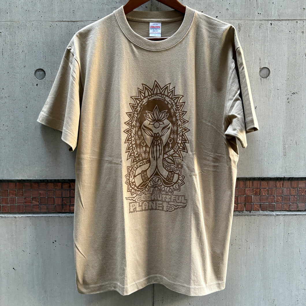 [BEAUTIFUL PLANET] BIG FOOT TEE - KHAKI