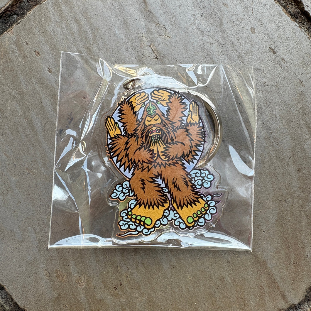 [BEAUTIFUL PLANET] BIG FOOT KEYCHAIN