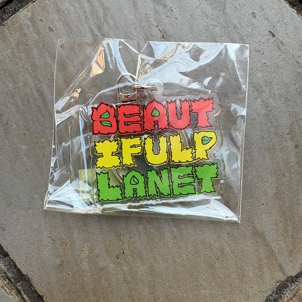 [BEAUTIFUL PLANET] BIG FOOT KEYCHAIN