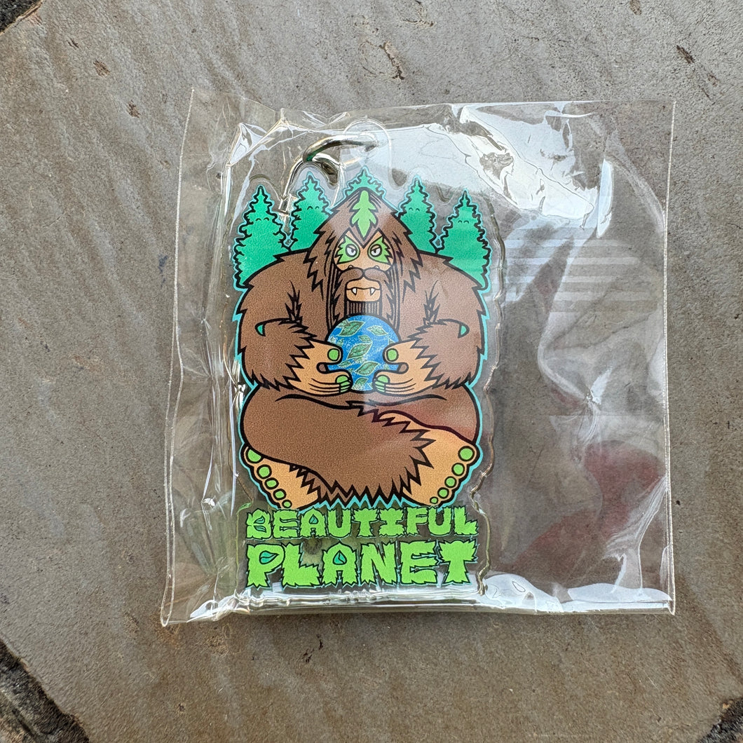 [BEAUTIFUL PLANET] BIG FOOT KEYCHAIN