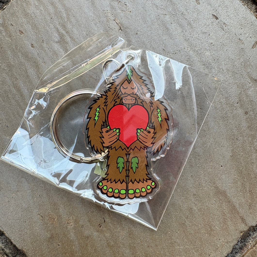 [BEAUTIFUL PLANET] BIG FOOT KEYCHAIN