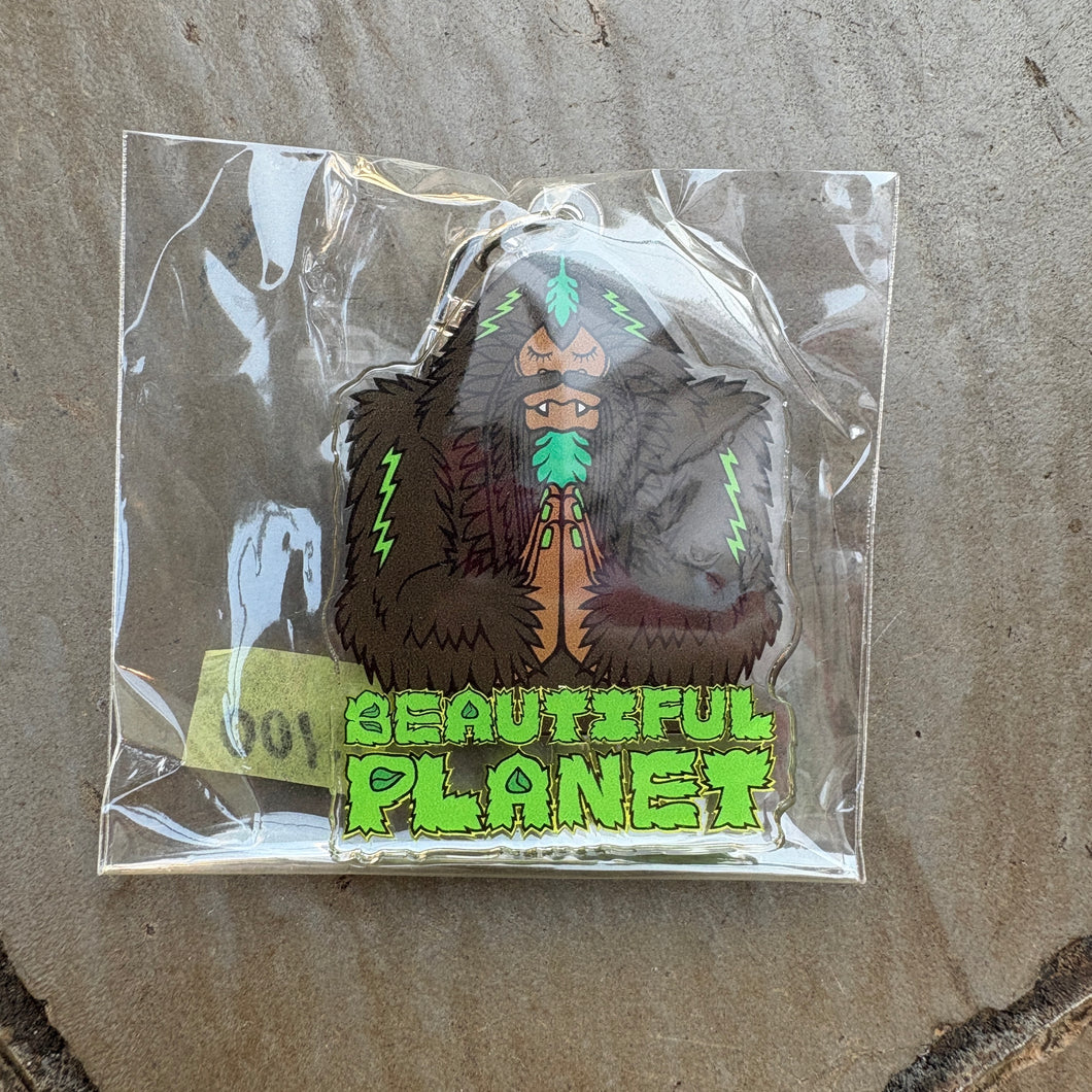 [BEAUTIFUL PLANET] BIG FOOT KEYCHAIN