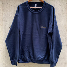 画像をギャラリービューアに読み込む, [RIVERBIRCH] HANDSIGN CREWNECK - NAVY
