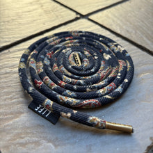 画像をギャラリービューアに読み込む, ［LIVE IN FAB EARTH］L.I.F.E Original "Shoelace belt” - Navy Mix
