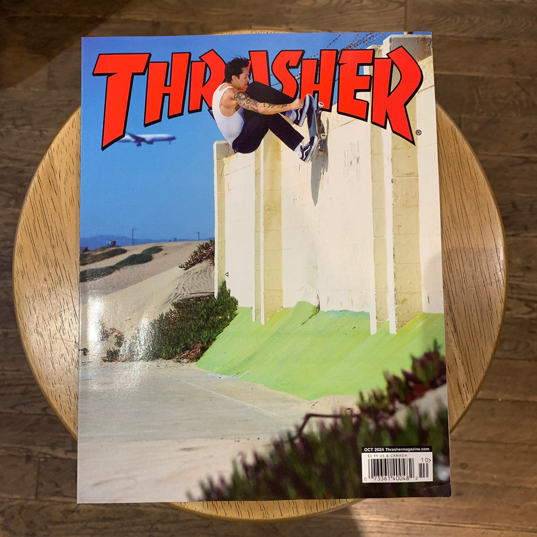 [THRASHER MAGAZINE] OCTOBER 2024 issue #530 JOSEPH CAMPOS x ZION EFFS x AUTOPSY