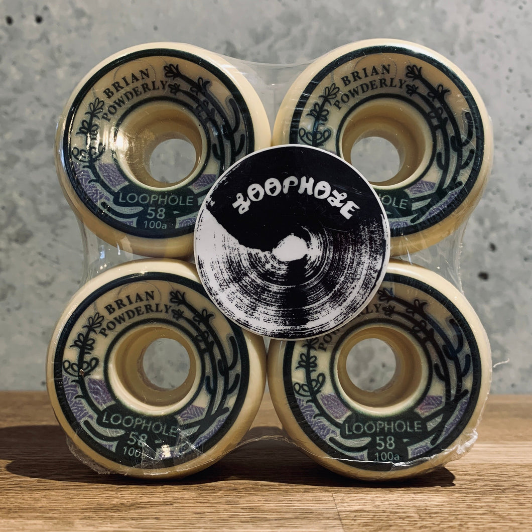 [LOOPHOLE] BRIAN POWDERLY SEWER CAP MT-SHAPE - 58mm