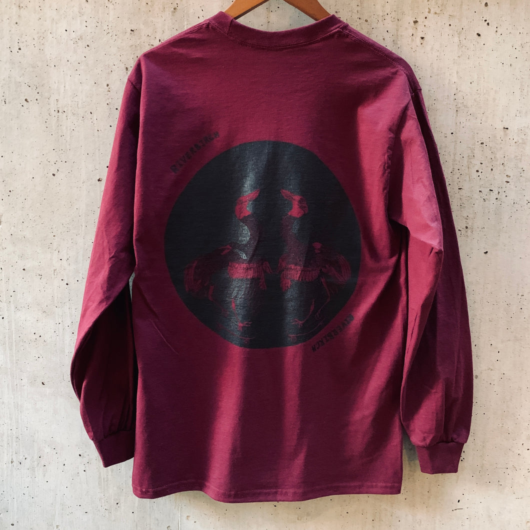 [RIVERBIRCH] “DAISUKE MURAI” LONGSLEEVE T - MAROON