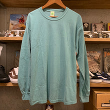 画像をギャラリービューアに読み込む, FROGMAN LOGO PIGMENT DYED L/S TEE - GREEN
