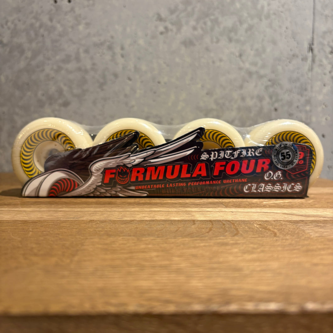 [SPITFIRE] FORMULA FOUR WHEEL “O.G.CLASSICS SHAPE” - 55mm 99du