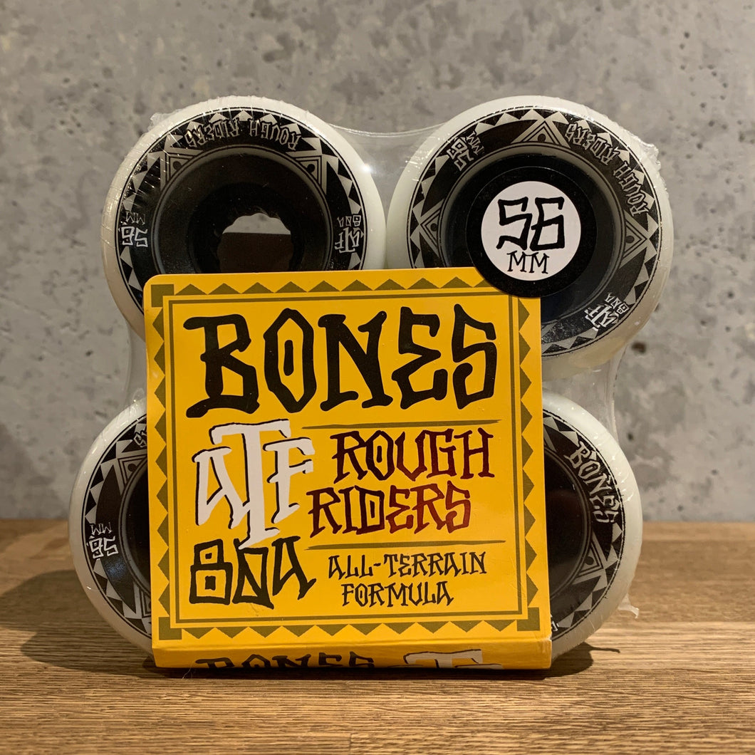 [BONES] “ATF R.RIDERS RUNNERS” WHITE - 56MM80A