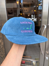 画像をギャラリービューアに読み込む, [THEORIES] LOCH NESS Corduroy Stapback Hat - Steel Blue
