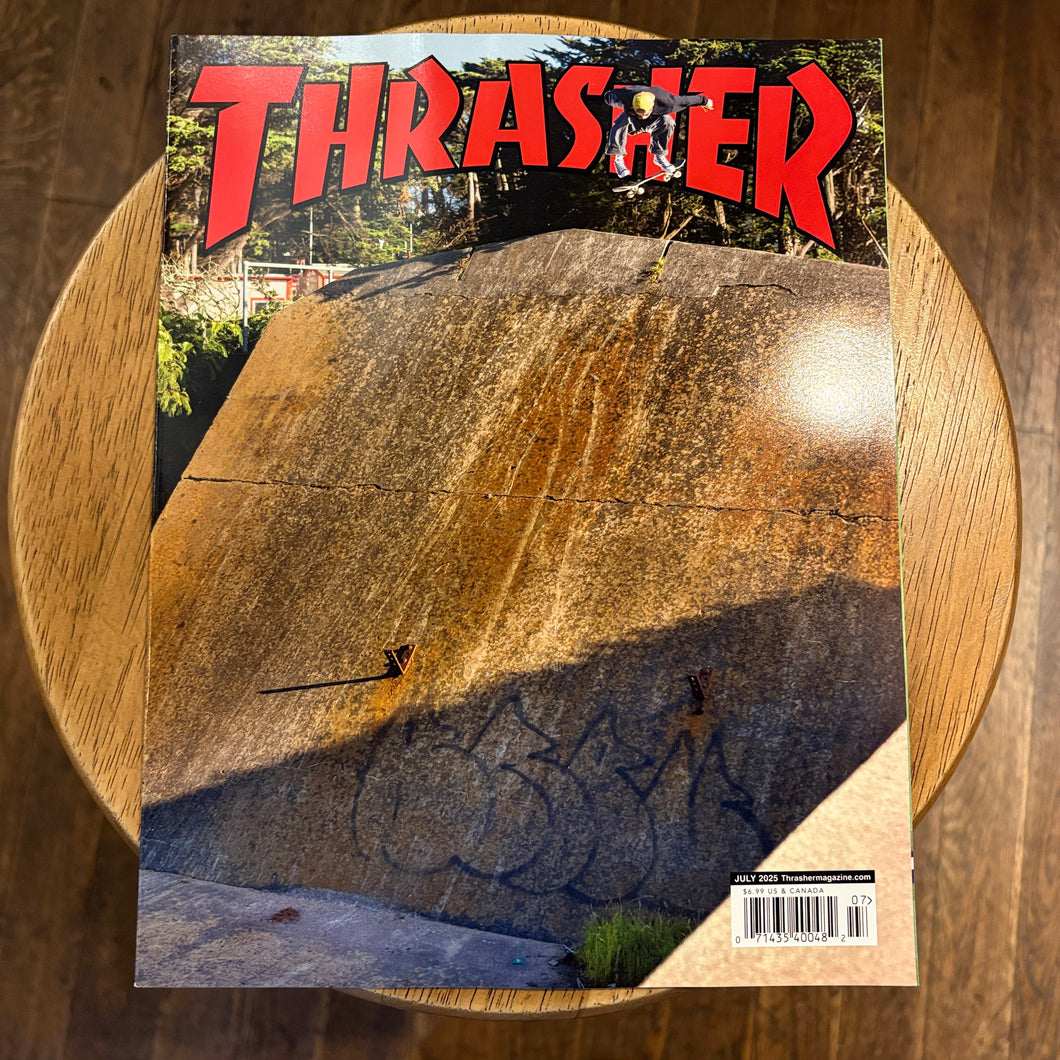 [THRASHER MAGAZINE] JULY 2025 issue #540 JESSE ALBA x SOTY TRIP x NIK STAIN