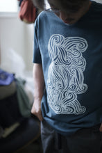画像をギャラリービューアに読み込む, [REMILLA] Swirls Tee (Soy Panday) - GRN
